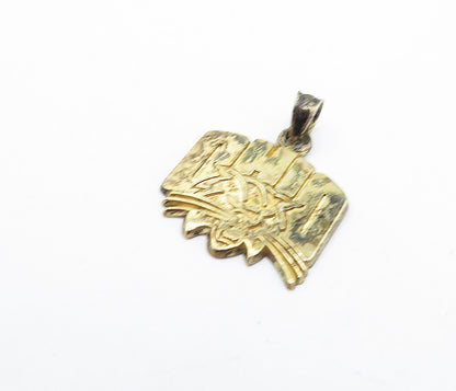 LOGO ART 925 Sterling Silver Vintage Ohio Bobcats Basketball Pendant PT3893