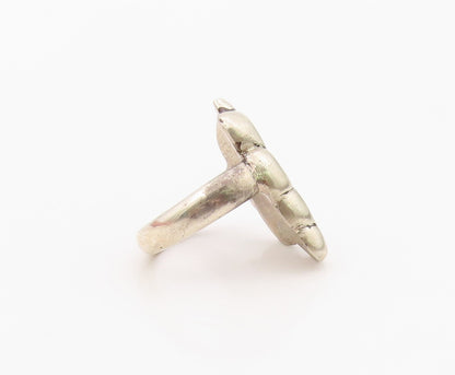 925 Sterling Silver Vintage Ring BUCCELLATI Antique Pebble Band  Sz 3.5  RG36405