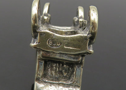 925 Sterling Silver  Vintage Shiny Old Fashioned Car Trinket  TR2806