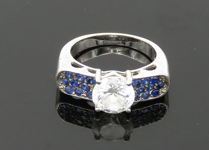 MICHAEL VALITUTTI 925 Silver  Vintage Cubic Zirconia Band Ring Sz 6  RG20896