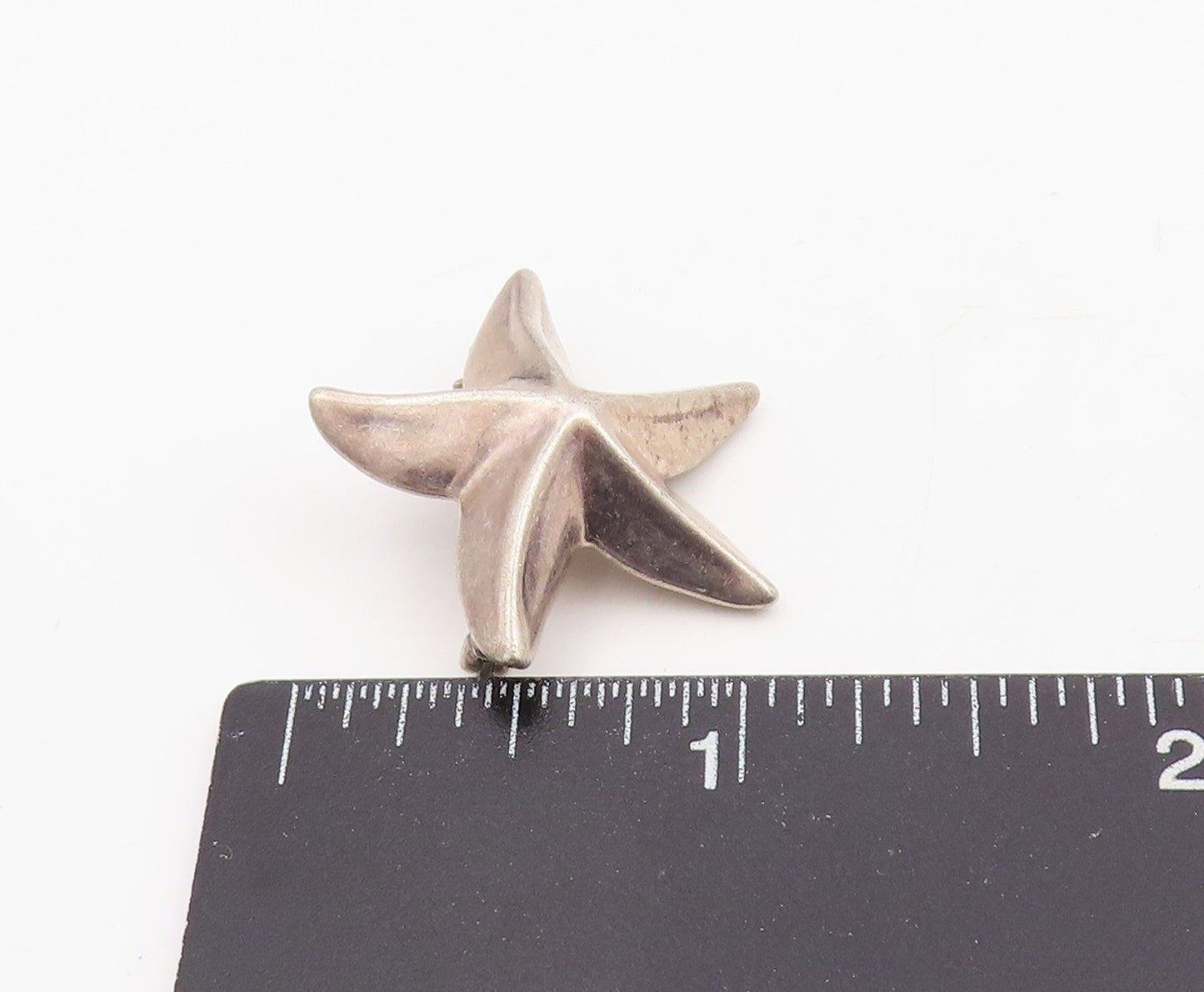 925 Sterling Silver Vintage Brooch Pin Classic Nautical Sea Fish Motif  BP12311