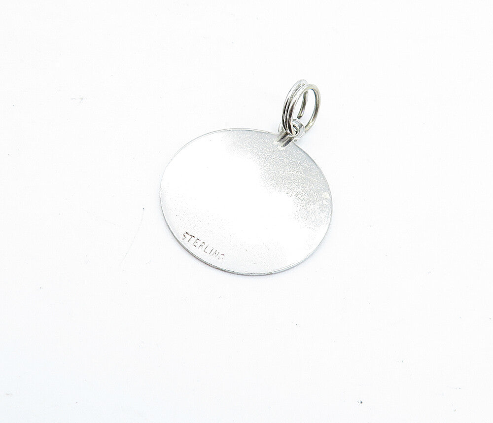 925 Sterling Silver Polished Religious Cross Confirmation Pendant PT3808