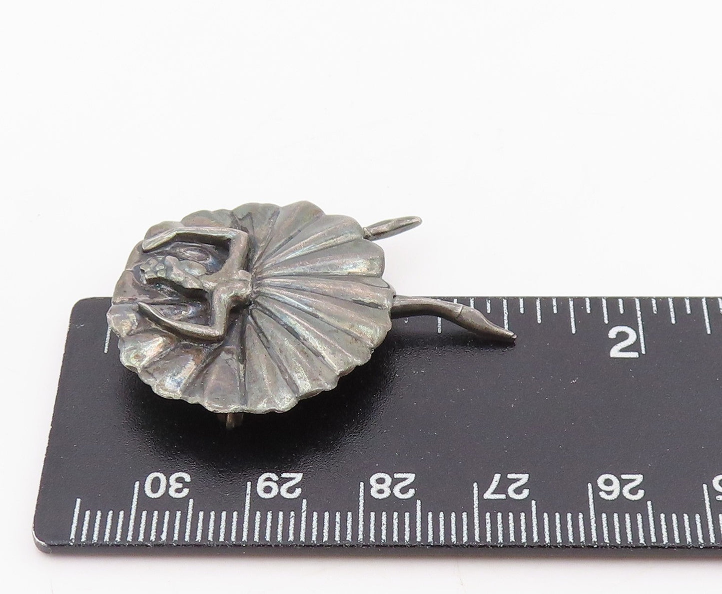 925 Sterling Silver Vintage Brooch MARGOT DE TAXCO Ballerina Dancer Pin  BP12072