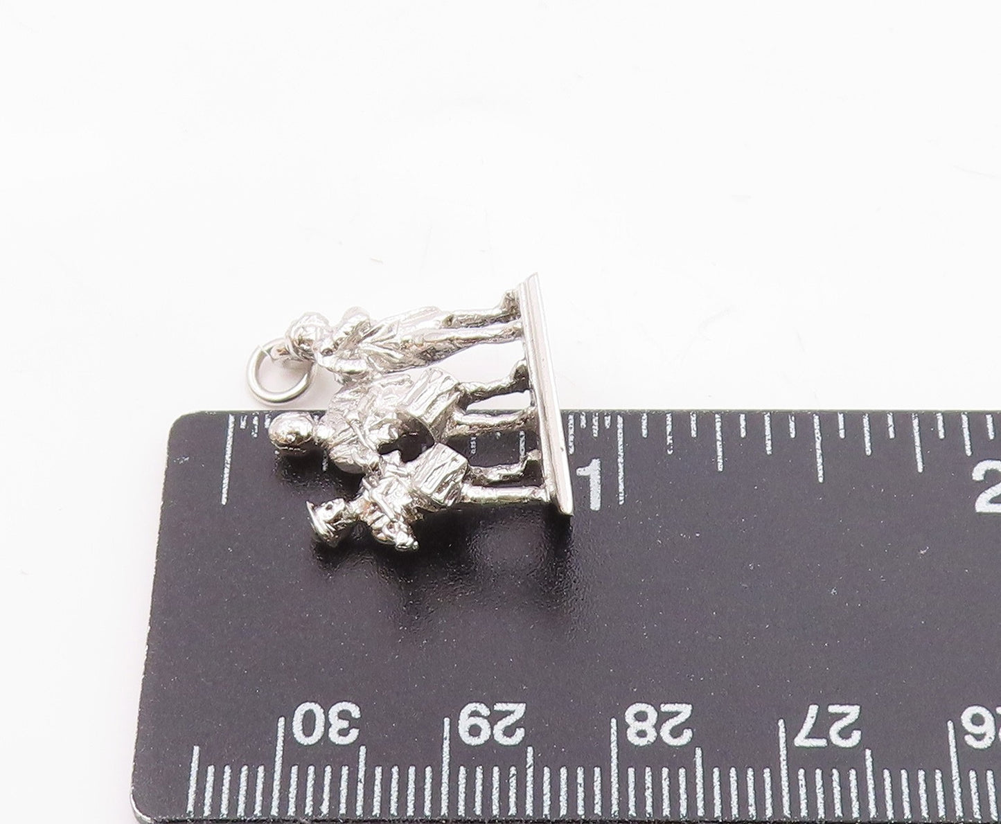 925 Sterling Silver  Vintage Spirit of '76 Marching Band Pendant  PT16581
