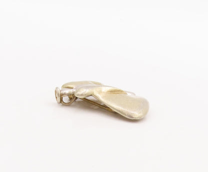 925 Sterling Silver Vintage Brooch Pin Designer Solid Cutout Angel  BP11082