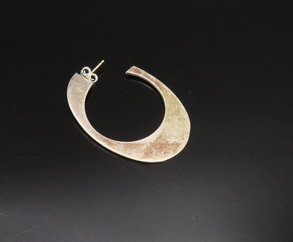 14K GOLD & 925 Silver  Vintage Two Tone Multi Singles Lot Earrings  EG11988